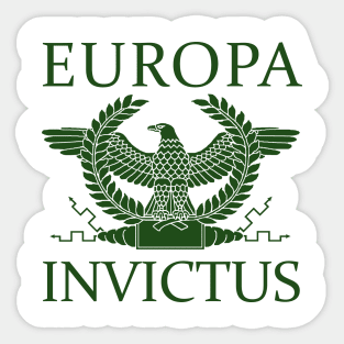 Europa Invictus - Green Eagle Sticker